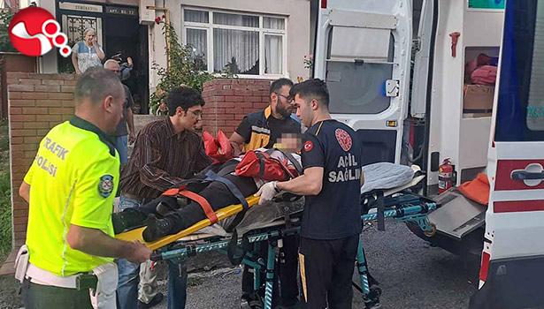 Korkudan eve kaçtı!..