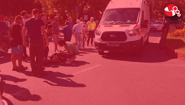 Çarptı, kaçtı!...