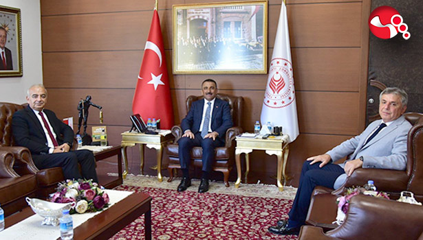 Başkanlar’dan Vali Hacıbektaşoğlu’na ziyaret…