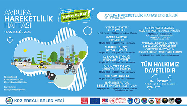Avrupa Hareketlilik Haftası kapsamında çeşitli etkinlikler düzenlenecek