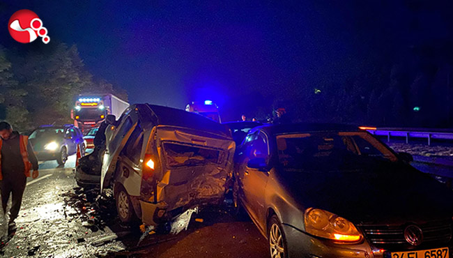 11 araç birbirine girdi: Çok sayıda yaralı!..