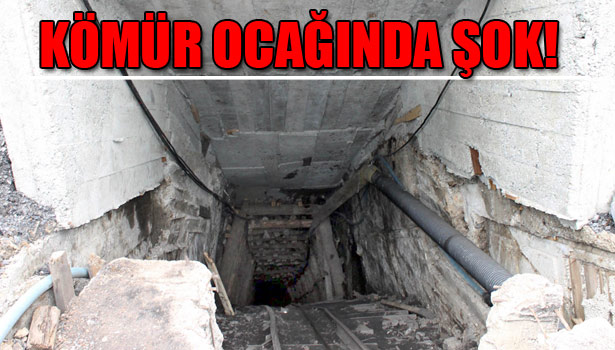 KÖMÜR OCAĞINDA İNSAN KEMİKLERİ BULUNDU