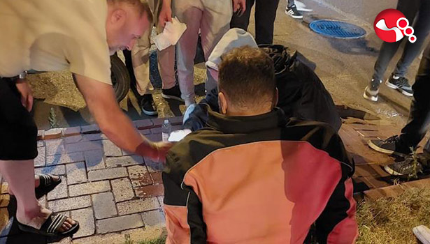 Kavşakta çarpıştılar