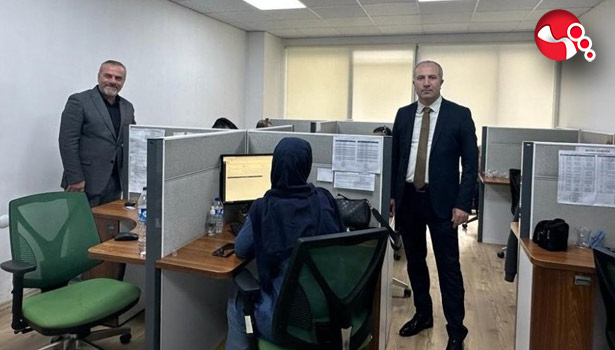 Hem ziyaret hem teşekkür etti