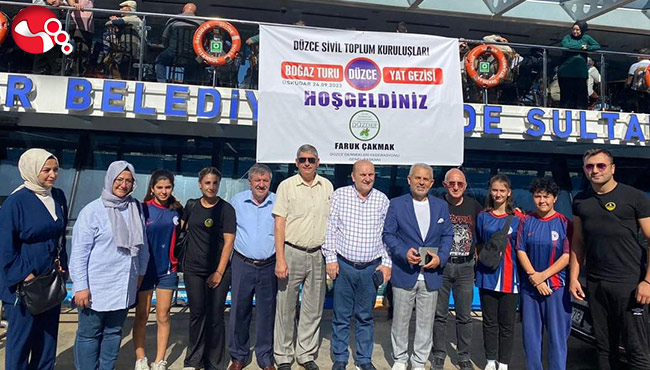 DÜZDEF’in boğaz turu ve yat gezisi etkinliğine yoğun katılım…