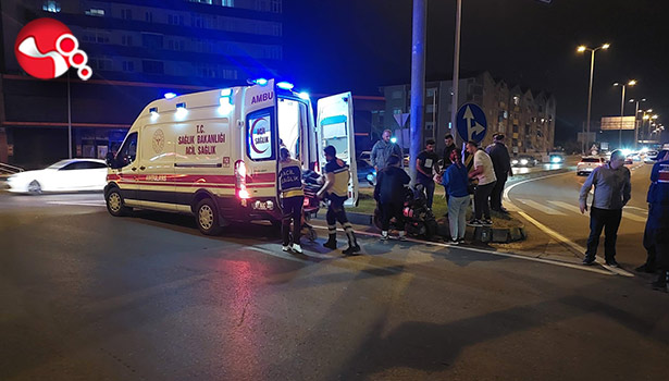 Kontrolden çıkınca devrildi