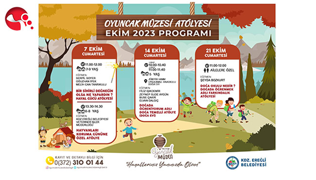 OYUNCAK MÜZESİ EKİM AYI ATÖLYE PROGRAMI