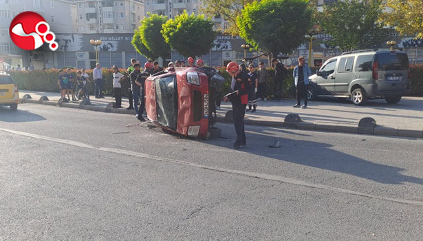 Akaryakıt lastiğe sızınca...