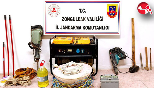 Kaçak kazıya suçüstü!...