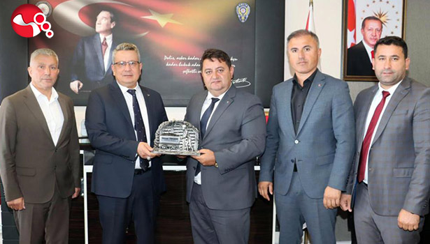 GMİS Yönetim Kurulu'ndan Emniyet Müdürü Sinan Ergen'e ziyaret