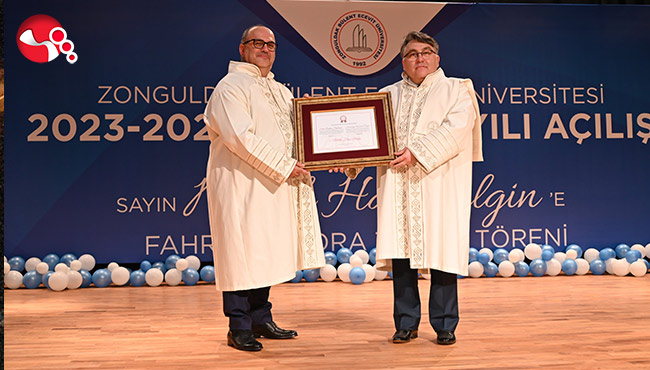 Melih Han Bilgin’e fahri doktora ünvanı...