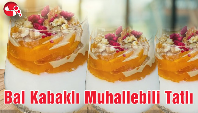 Bal Kabaklı Muhallebili Tatlı