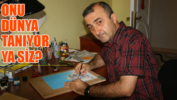 O AVRUPA ÖDÜLLÜ BİR KARİKATÜRİST