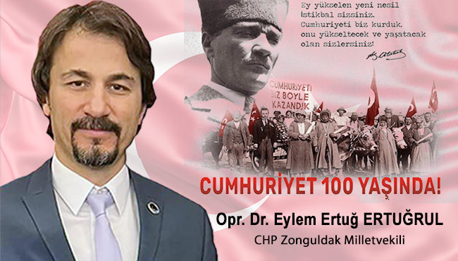 Cumhuriyetimizin 100. Yılı Kutlu Olsun...