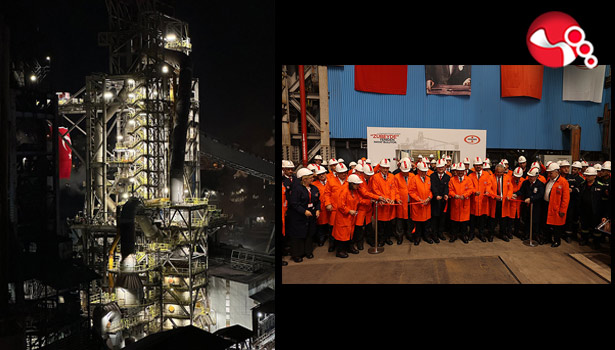 TÜRK MÜHENDİSLER İNŞA ETTİ: ZÜBEYDE'DE YENİDEN İLK ÜRETİM!...