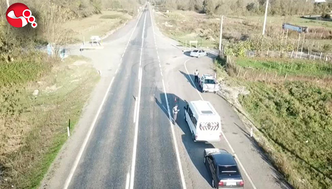 Jandarma drone ile denetledi…