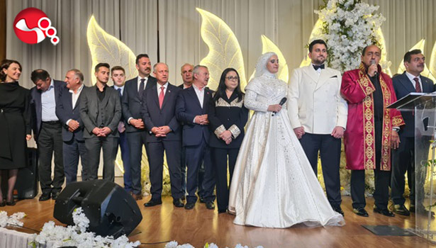 Siyaset ve iş dünyası bu düğündeydi...