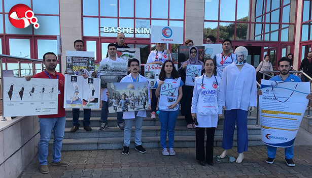 Zonguldaklı doktorlar tepki gösterdi