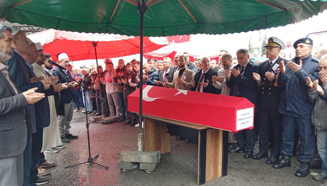 Piyade Er Emirhan Güven, son yolculuğuna uğurlandı...