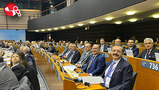 TOBB Başkanı Hisarcıklıoğlu ve Keleş EPE'ye katıldı