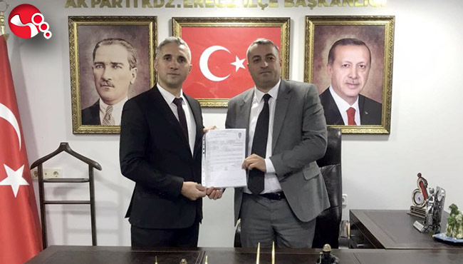 Gökhan Alagöz aday adaylığı başvurusunu yaptı