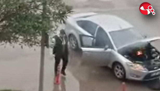 Seyir halindeyken yangın çıktı