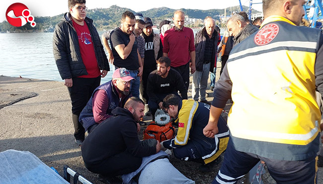 Arama çalışmalarını izlemek isterken yaralandı