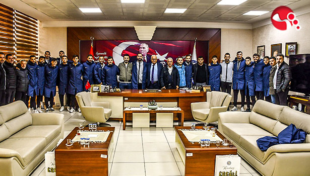 Karadeniz Ereğli Belediyespor’dan geçmiş olsun ziyareti...