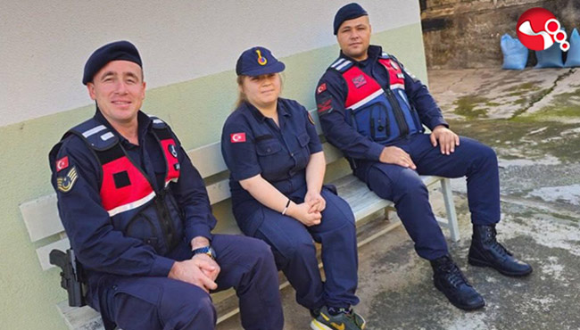Jandarmadan anlamlı ziyaret