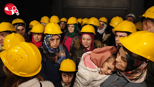 Maden Ocağında duygu dolu anlar!...
