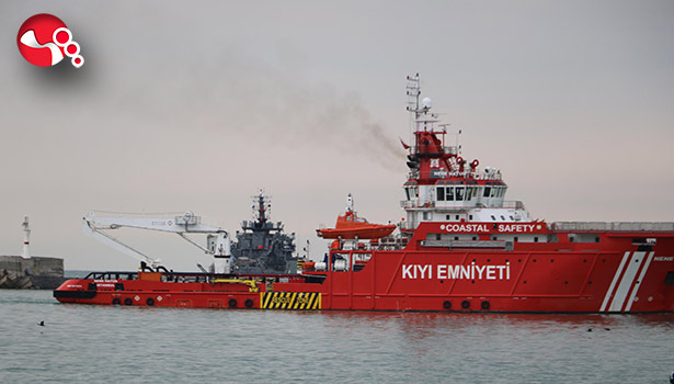 Nene Hatun Acil Durum Gemisi Kdz. Ereğli'de çalışmalara katılacak!...