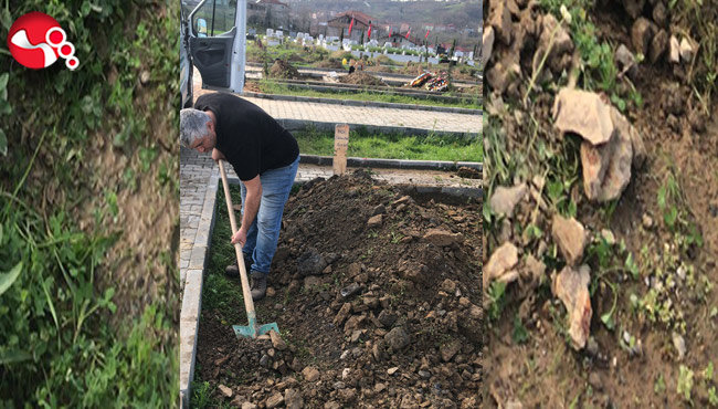 Ukraynalı mürettebat kimsesizler mezarlığına defnedildi