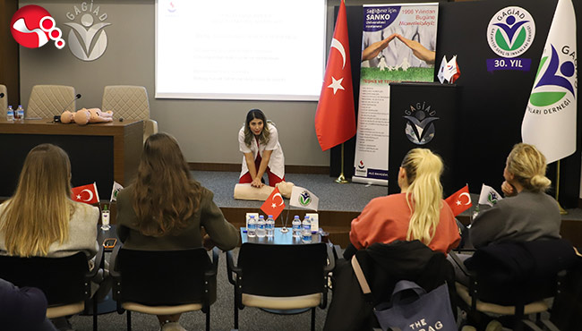 Genç İş İnsanlarına ilk yardımın püf noktaları anlatıldı