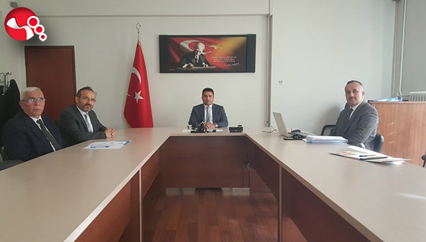 Müftülük'ten Kaymakam Köksal'a brifing...