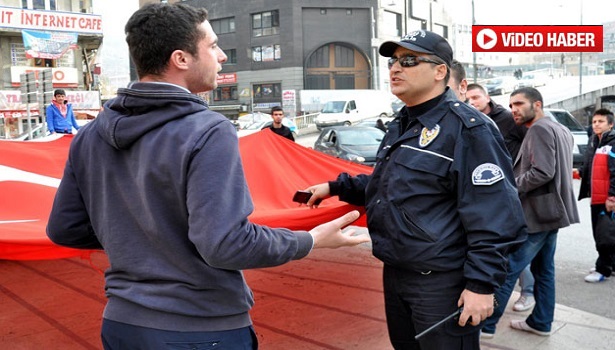 ZONGULDAK'TA POLİS - GÖSTERİCİ DİYOLOĞU