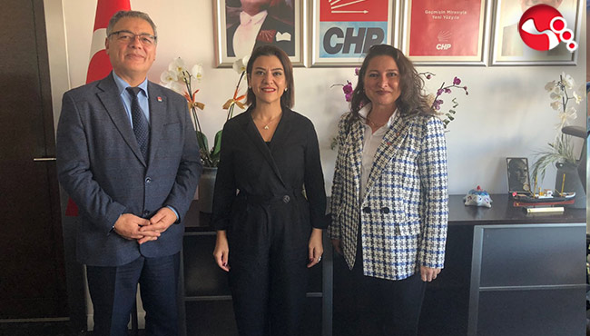 Aday adayı Dikmen önemli isimlerle görüştü!...