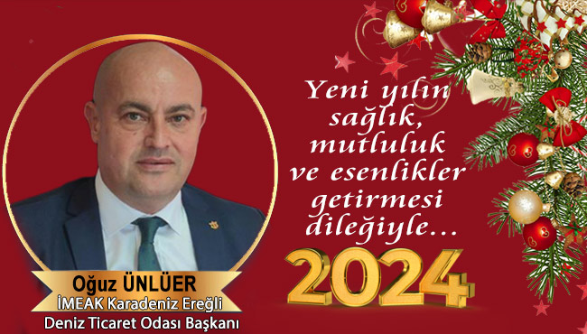 Yeni yılın sağlık, mutluluk ve esenlikler getirmesi dileğiyle...