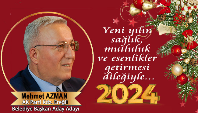 Yeni yılın sağlık, mutluluk ve esenlikler getirmesi dileğiyle...