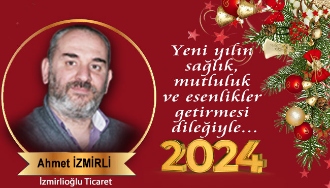 Yeni yılın sağlık, mutluluk ve esenlikler getirmesi dileğiyle...