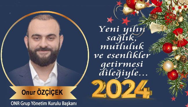 Yeni yılın sağlık, mutluluk ve esenlikler getirmesi dileğiyle...