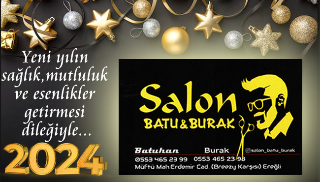 Yeni yılın sağlık, mutluluk ve esenlikler getirmesi dileğiyle...