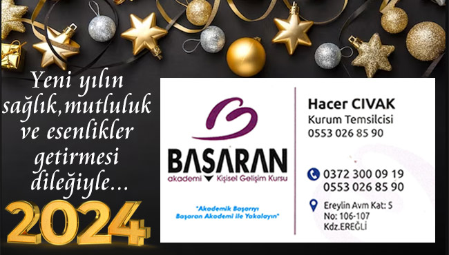 Yeni yılın sağlık, mutluluk ve esenlikler getirmesi dileğiyle...