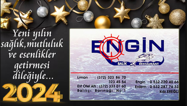 Yeni yılın sağlık, mutluluk ve esenlikler getirmesi dileğiyle...