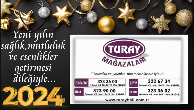 Yeni yılın sağlık, mutluluk ve esenlikler getirmesi dileğiyle...