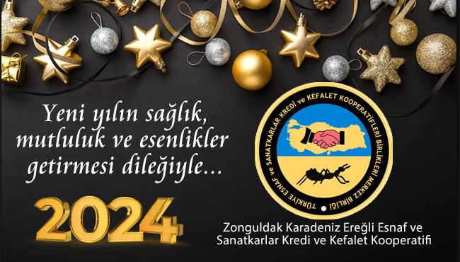 Yeni yılın sağlık, mutluluk ve esenlikler getirmesi dileğiyle...