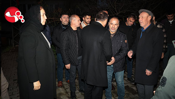 Vali Hacıbektaşoğlu'ndan Şehidimizin Ailesine ziyaret...