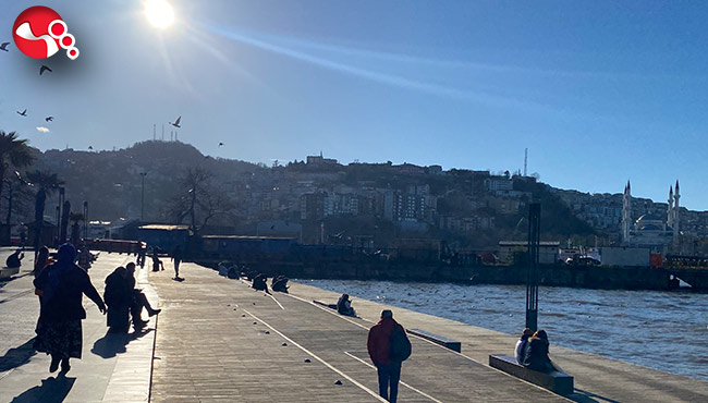 Sıcak havanın tadını çıkarttılar…