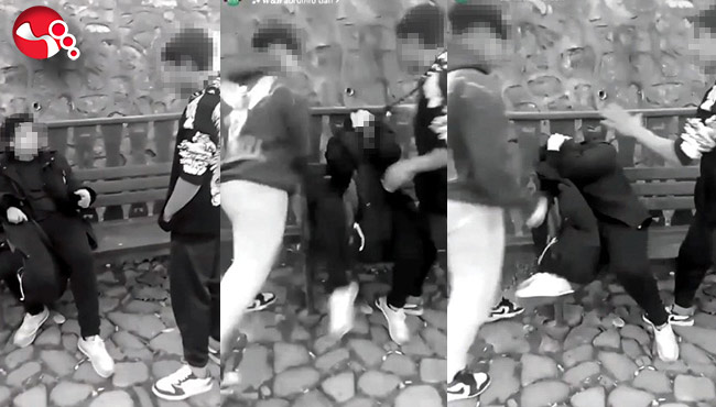 Önce özür dilettiler, sonra darp ettiler