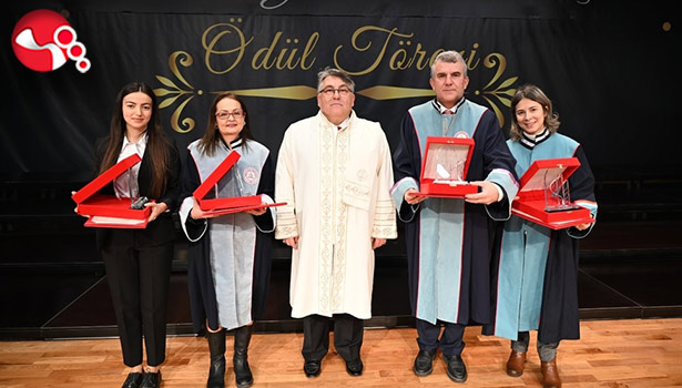 “Akademik Yükseltme ve Başarı Ödül Töreni..."