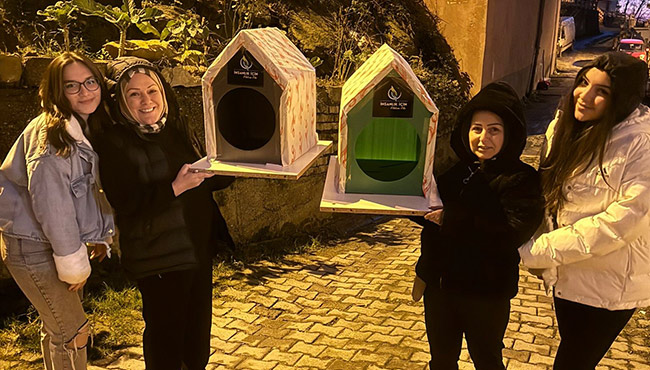 "Küçük dostlarımızı unutmayalım" dediler ve...